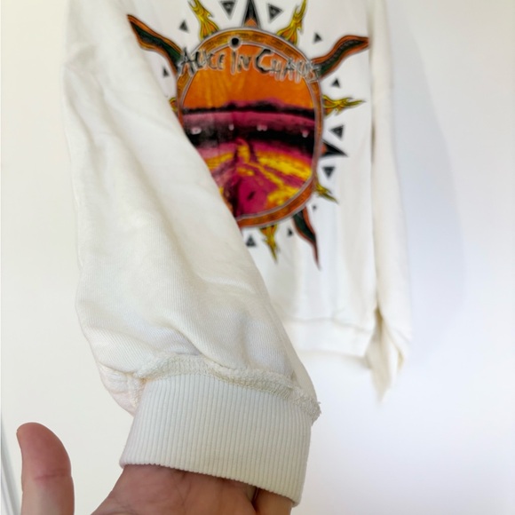 NWOT Urban Outfitters Alice In Chains Pullover Sweatshirt Size X-Small - Picture 15 of 15